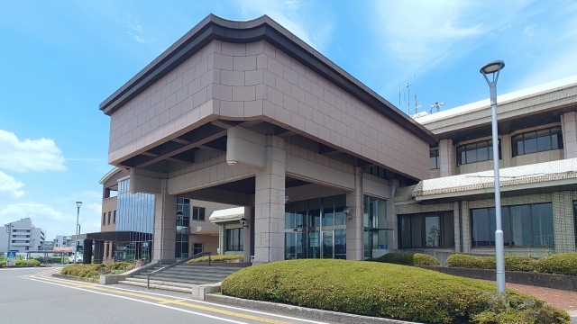 山武市役所市庁舎付近の画像
