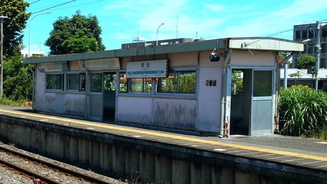 千葉県東金市にあるJR東金線 東金駅の写真