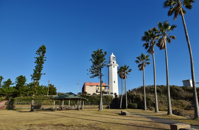 千葉県南房総市にある野島崎灯台の写真