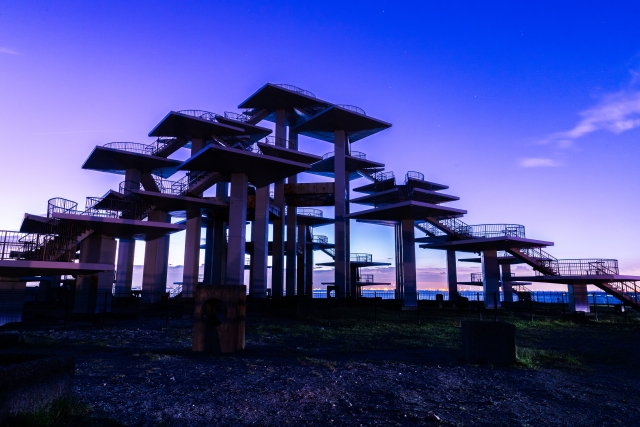 千葉県富津市にある富津岬の写真