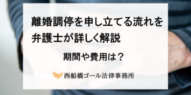 離婚調停を申し立てる流れを弁護士が詳しく解説｜期間や費用は？